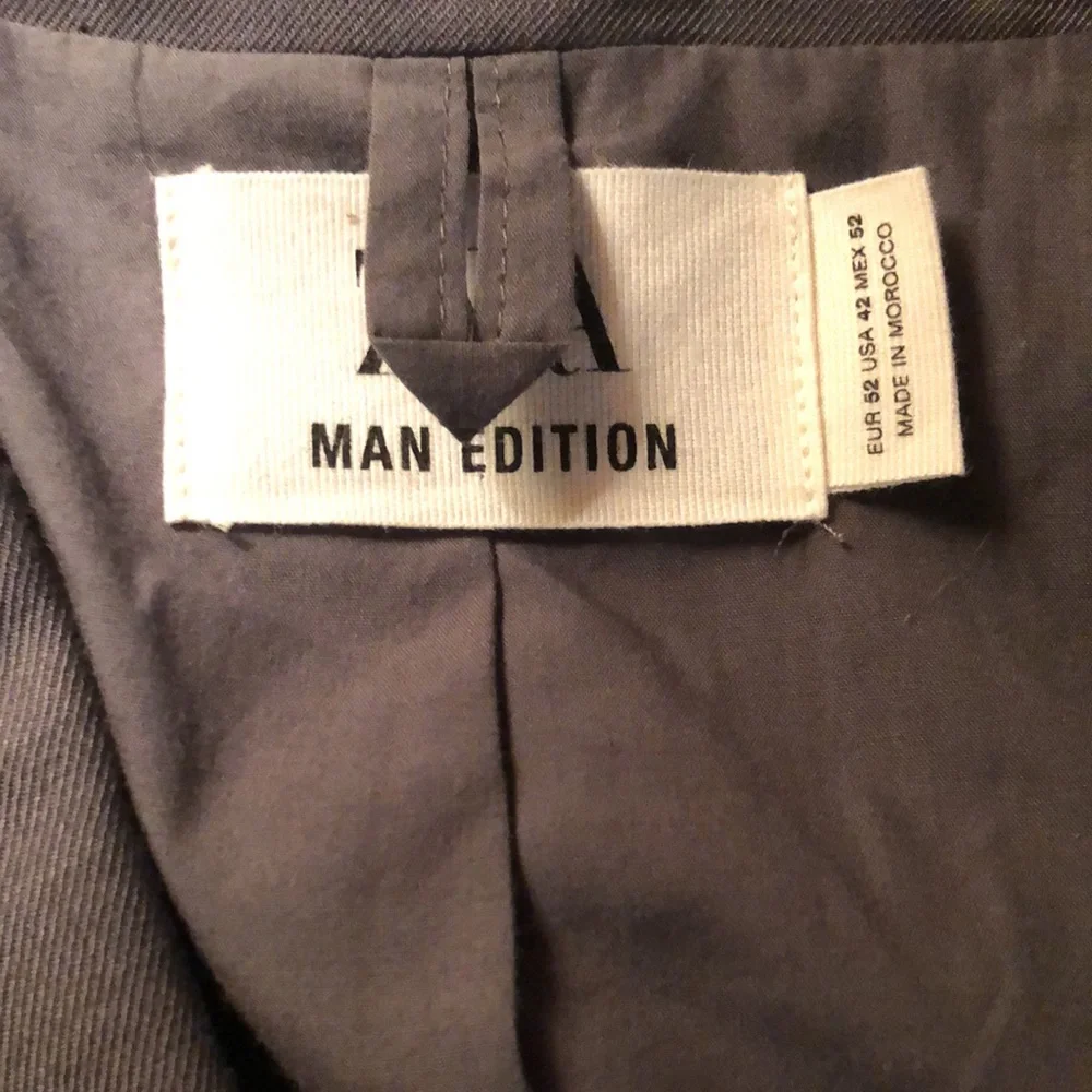 NWOT Zara Limited Edition Wool Blend Slim Fit Suit Blazer